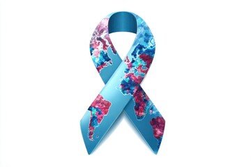 World Arthritis Day Ribbon Illustration