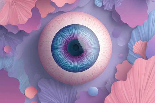 World Retina Day Concept Background Illustration