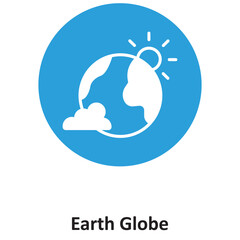  Earth Globe Vector icon which can easily modify or edit
