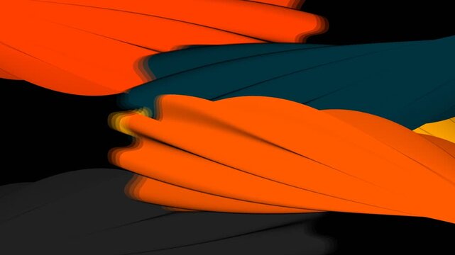 colorful vector twist motion effect transition collection with alpha channel