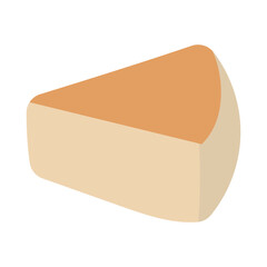 Baked Cheesecake Illustration