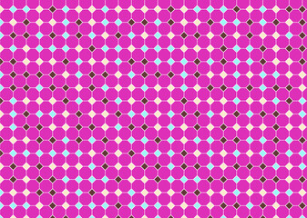 幾何学的なタイル模様 背景