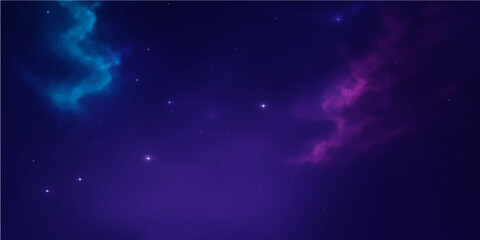 Bright blue sky background with light clouds and space for your design