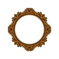 Vector Frame ornaments for mirrors