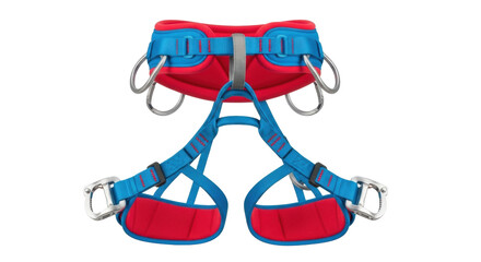 Isolated climbing harness for outdoor activities, rock climbing and mountaineering equipment