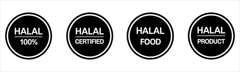 Showcase your Halal commitment with these certified product labels for food businesses and restaurants targeting Muslim consumers with quality assurance.