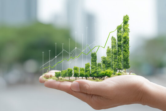 Esg investing strategies for maximizing returns in sustainable business financial markets graphical analysis green technology