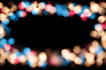 Fototapeta premium Christmas Bokeh Lights Overlays Photo Overlay adds stunning light, beautiful bokeh, and a soft glow to create a dreamy atmosphere, perfect for enhancing portraits, weddings, and all your creative e...