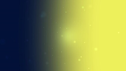 Deep blue to yellow gradient background with glowing sparkle particles creating a modern festive atmosphere ideal for celebration events and digital designs