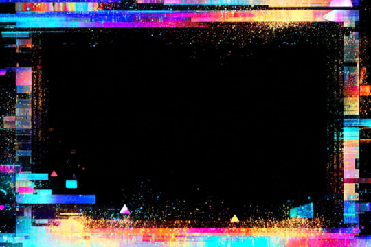 Digital Glitch Frame Overlays Photo Overlay adds stunning light leaks, soft bokeh, and a dreamy glow to your images, perfect for elevating portraits, weddings, and all creative editing projects wit...