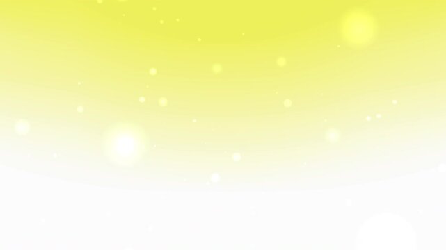 yellow gradient background with glowing soft particles and subtle bokeh highlights Radiant and uplifting mood perfect for celebration graphics or global seasonal event visuals