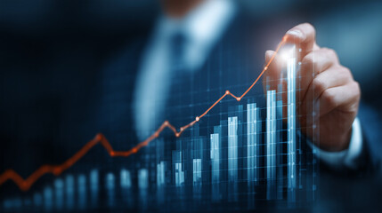 Business growth and financial success with innovative investment strategies, market trends, wealth building, and capital opportunity for entrepreneurs