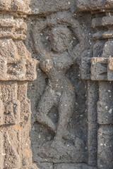 Gondeshwar Temple, dedicated to Lord Shiva, showcases intricate carvings, A 11th&ndash;12th century marvel built in panchayatana style, Sinnar, Nashik, Maharashtra, India.