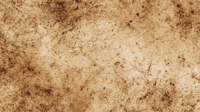 Vintage sepia mottled backdrop featuring distressed surface and grain - Powered by Adobe