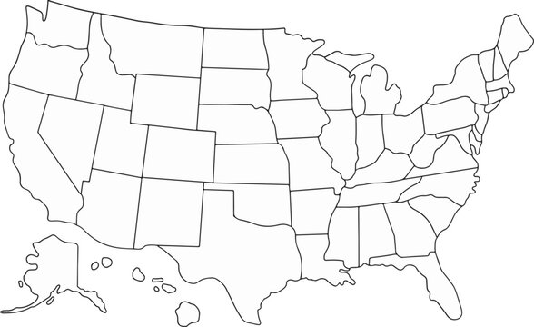 map of usa