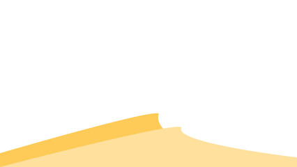 Minimalist Desert Wave Vector Design