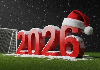 Celebrate christmas soccer world cup in united states canada and mexico in the year of two thousand twenty six