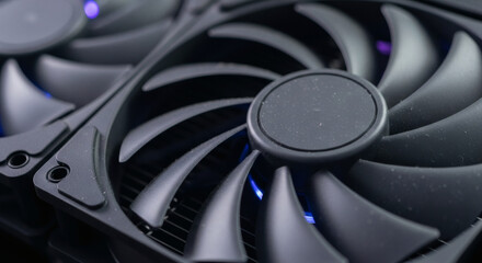 High performance computer cooling fans with cutting edge engineering provide powerful airflow, ensuring optimal temperature regulation for peak system performance