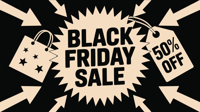 Don't miss out on huge savings this Black Friday sale with 50% off! Get your shopping bags ready for these amazing deals and shop now before it's too late