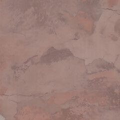 Fototapeta premium Closeup of a textured, dusty rose colored wall with subtle cracks and imperfections