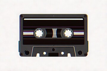 Naklejka premium audio cassette tape