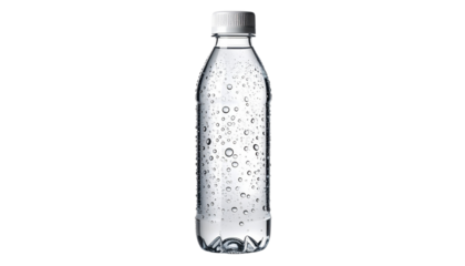 Sparkling Water in Plastic Bottle PNG Image Refreshing Hydration