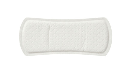 Isolated hygiene pad for feminine intimate care, absorbing fluid during menstrual period flow