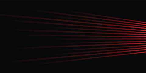 Red gray geometric abstract background on dark space with lines motion decoration. High speed with stripes style. Modern graphic design element concept for web banner, flyer, card, or brochure cover