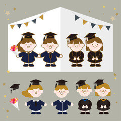 졸업식 캐릭터
