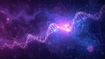 Dna structure helix genetic code biology science molecule healthcare research