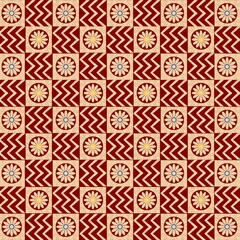 African ethnic tribal-inspired pattern created in a refined painting style, derived from a beautifully detailed white ethnic . The crisp white motifs stand out ethnic  the dark background, traditional
