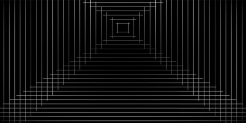 Black abstract line background design. Premium stripe texture for banner business backdrop. Dark horizontal vector contepporary modern nice