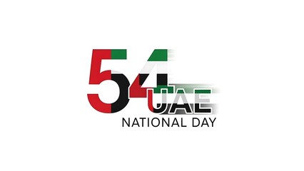 Celebrating the 54th UAE National Day, United Arab Emirates National Day