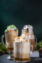  Autumn winter coffee latte set