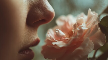 Warm indoor scene capturing fragrance and bloom with close-up composition