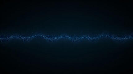 Abstract illustration of an electric wave pattern, creating a futuristic, technological impression 