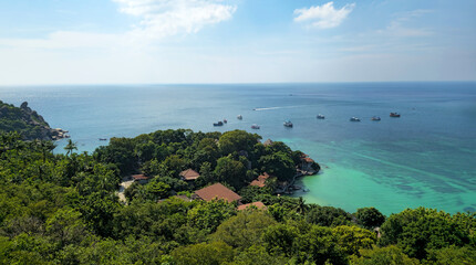 Chalonk Baan Kao Bay, Island Ko Tao, Surat Thani, Thailand, Southeast Asia.