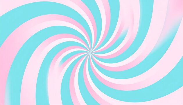 Swirling turquoise and pink lines emanate from the center in an abstract, eye-catching spiral pattern - Powered by Adobe