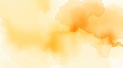 Obraz premium Warm golden watercolor wash with soft elegant texture for a stunning modern background design element