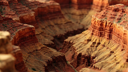 Canyon's Embrace: A Descent into Red Rock Majesty, The Sculpted Earth: Layers of Time in a Slot Canyon
