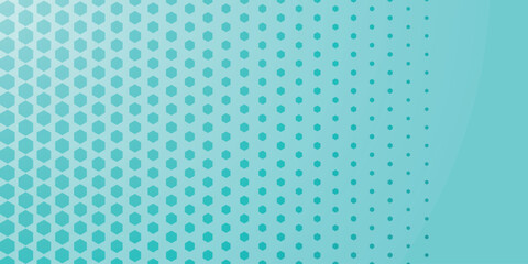 Green gradient abstract background with modern hexagonal pattern design. Minimalist background concept for covers, banners, brochures, certificates and cards.