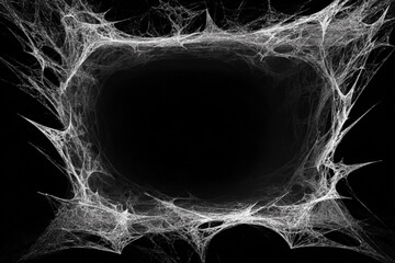 Spooky Spiderweb Overlays: Eerie Halloween Backgrounds with Creepy Cobwebs and Frightening Arachnid Webs for Haunted House Decor, Scary Party Invitations, and Spine-Chilling Digital Artwork