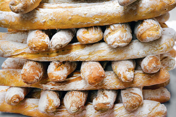 baguettes in the market square