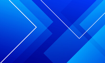 Abstract background with blue triangles. Vector illustration