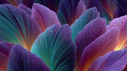 Neon glow abstract fractal backgrounds featuring dynamic glowing patterns, vibrant colors, futuristic design ideal for digital art, NFTs, and presentation visuals.