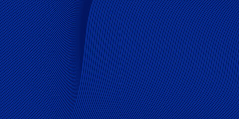 Premium background with diagonal dark blue lines pattern. Vector horizontal template for contemporary formal invitation, prestigious gift certificate, digital luxury business banner, luxury voucher.