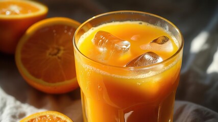 glass of orange juice