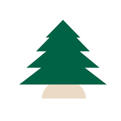 Obraz premium vector christmas tree