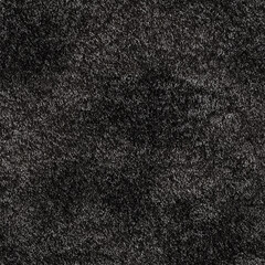 Fototapeta premium Seamless Deep Charcoal Black Low Pile Carpet Texture