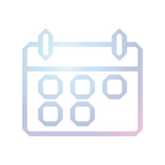 Calender icon design template